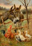 unknow artist Cocks and horses109 oil on canvas